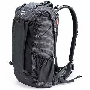 Рюкзак Naturehike NH20BB113 Rock 40 (Black), Об'єм: 40+5, Колір виробника: Black