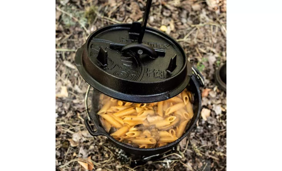 Чавунний казан-жаровня на ніжках Petromax Dutch Oven на 1,6 л, Тип конструкції: з ніжками, Об'єм: 1,6, зображення 5