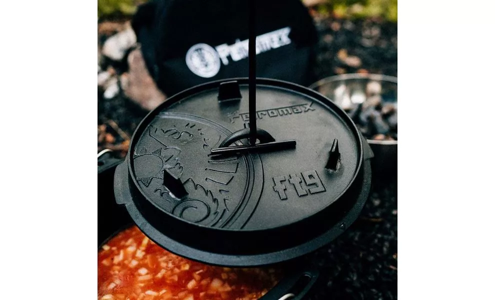 Чавунний казан-жаровня Petromax Dutch Oven на 7,5 л, Тип конструкції: без ніжок, Об'єм: 7,5, зображення 7
