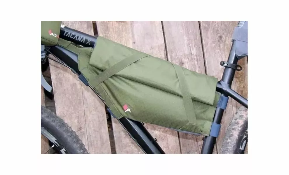 Сумка в середину рами Acepac Roll Frame Bag (Blue), L, Колір виробника: Blue, Розмір: 5 л/L, Об'єм: 5, зображення 4