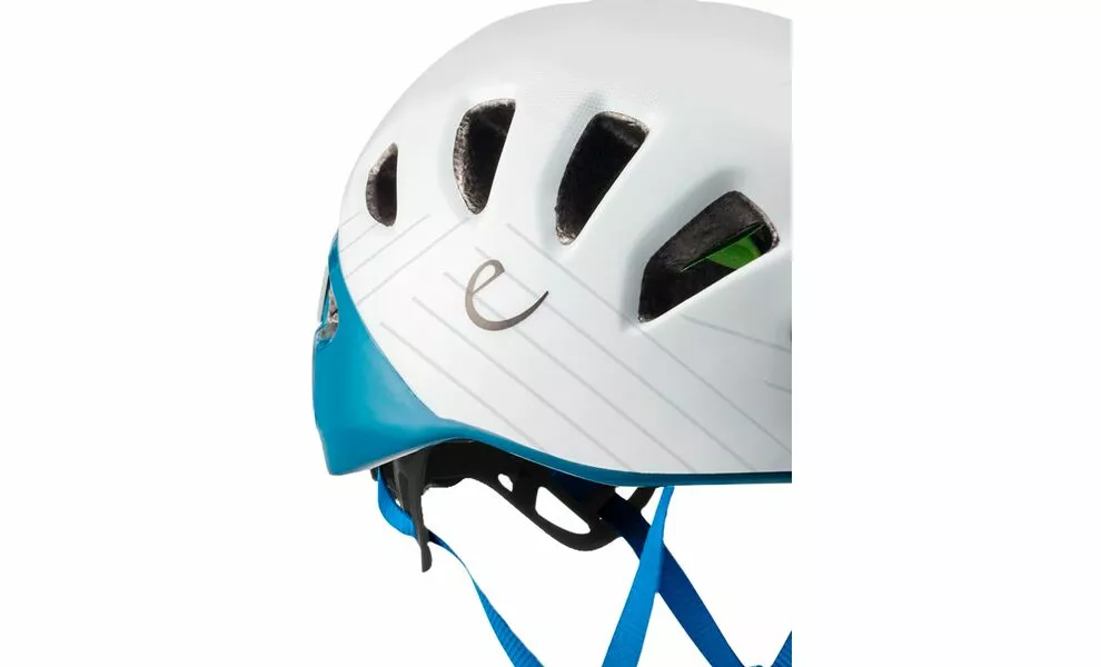 Каска Edelrid Shield II - 72036 (145/Petrol-Snow), Колір виробника: 145/Petrol-Snow, Тип розміру: 52-62 см, зображення 3