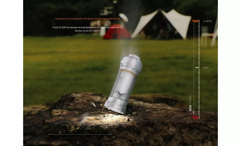 Кемпінговий ліхтар акумуляторний Fenix CL22R (Polar Night): червоне світло, RGB-світло, USB Type-C, Колір корпусу: Polar Night, зображення 17