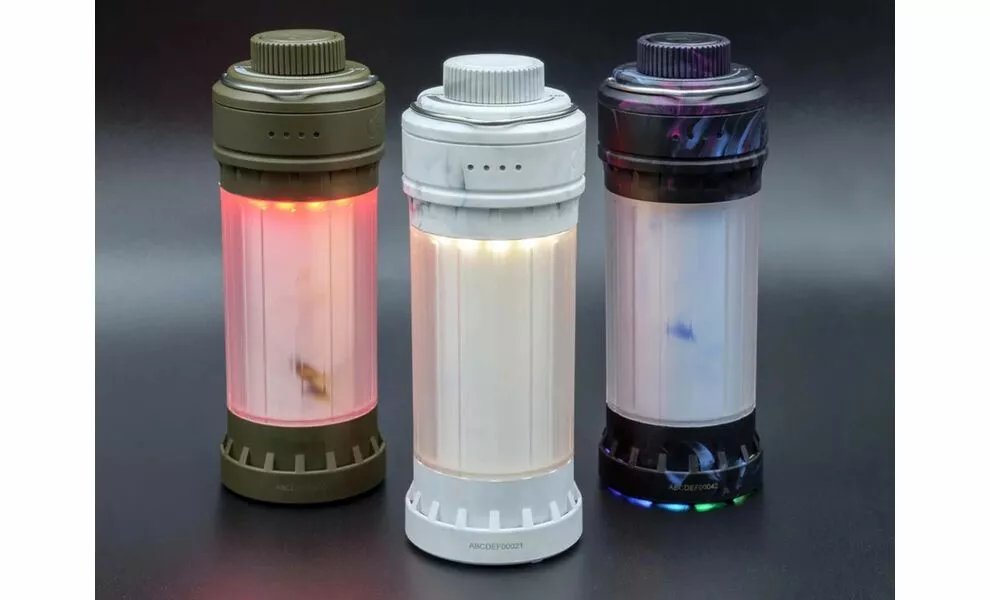 Кемпінговий ліхтар акумуляторний Fenix CL22R (Polar Night): червоне світло, RGB-світло, USB Type-C, Колір корпусу: Polar Night, зображення 3