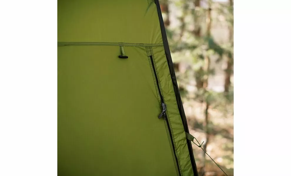 Автоматичний кемпінговий каркасний тент для душу/туалету Tribe Shower Lite, Розмір: 120x120x200, Колір виробника: Olive, зображення 13
