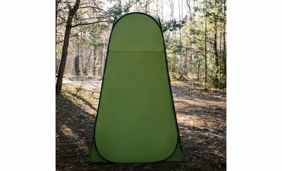 Автоматичний кемпінговий каркасний тент для душу/туалету Tribe Shower Lite, Розмір: 120x120x200, Колір виробника: Olive, зображення 23
