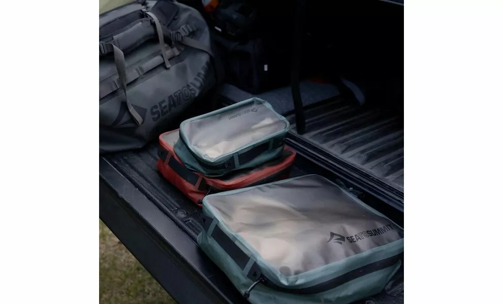 Гермочохол Sea to Summit Hydraulic Packing Cube - M (Picante Red), Тип розміру: M, Колір: Picante Red, зображення 5