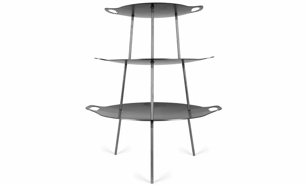 Сталева підставка для смаження та багаття 3-в-1 Petromax Griddle and Fire Bowl, Ø56 см, Різновид: Ø56 см, зображення 3