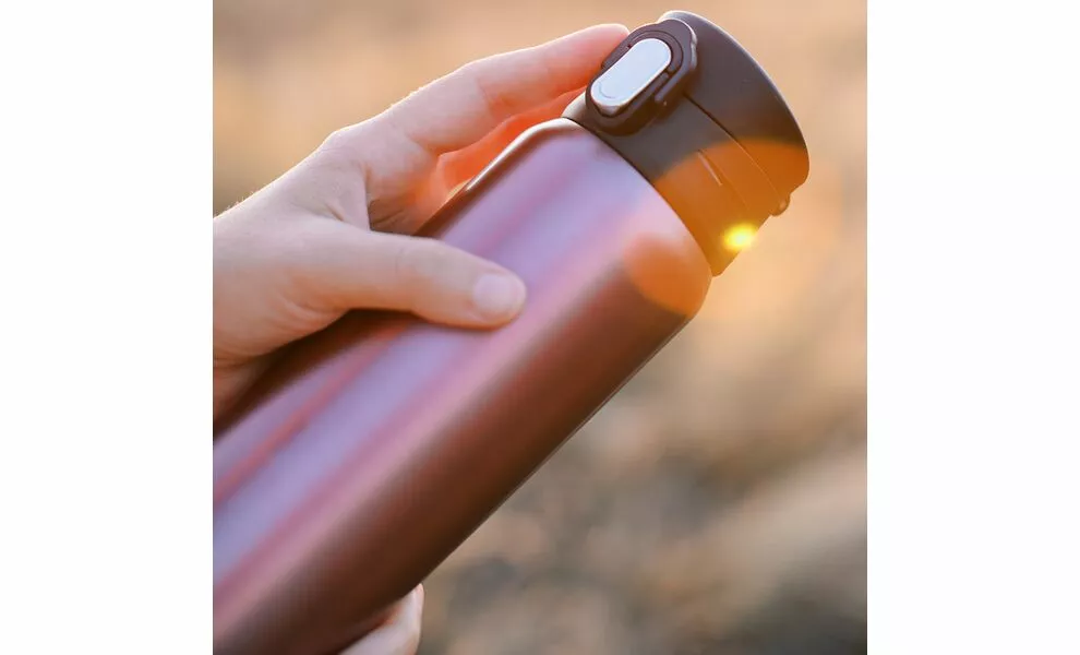 Термокружка для кави з поїлкою Tribe Motion (Pink) на 450 мл: герметична кришка, Об'єм: 450, Колір: Pink, зображення 8