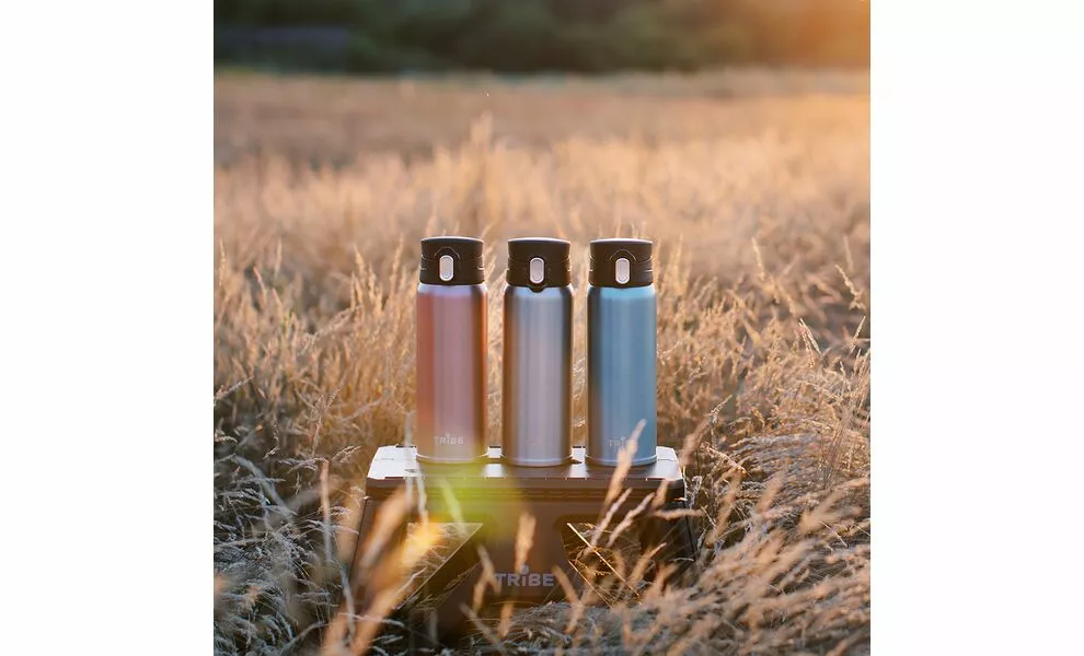 Термокружка для кави з поїлкою Tribe Motion (Pink) на 450 мл: герметична кришка, Об'єм: 450, Колір: Pink, зображення 11