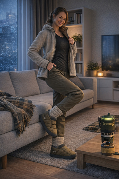 3-шарова концепція одягу для дому, коли холодно