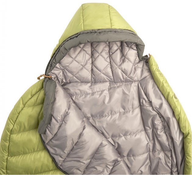 Спальний мішок kelty tuck 20 зсередини
