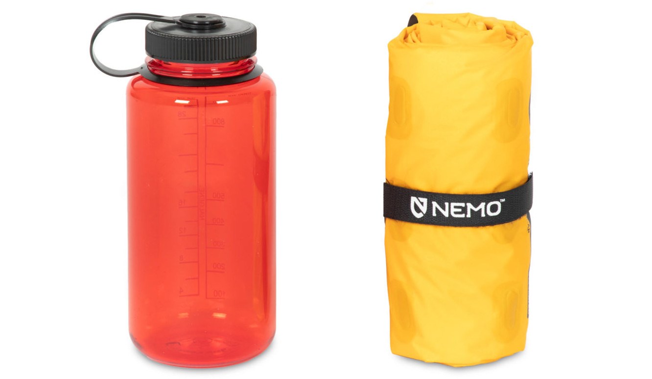 Порівняльні розміри килимка NEMO Tensor