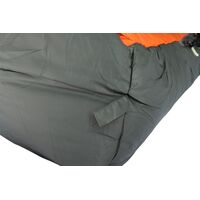 Зимовий туристичний спальник Tramp Arctic - Regular (Orange) до -15&deg;C: з капюшоном, Максимальний зріст користувача: 175, Колір: Orange/Grey, Сторона застібки: права, зображення 10