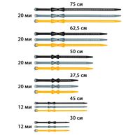 Стяжки Sea to Summit Stretch-Loc 30 (Yellow) 20 мм, 75 см, Ширина: 20, Довжина: 75, Колір: Yellow, зображення 2