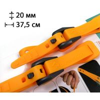 Стяжки Sea to Summit Stretch-Loc 15 (Yellow) 20 мм, 37,5 см, Ширина: 20, Довжина: 37,5, Колір: Yellow