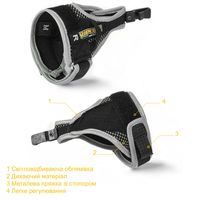 Палиці для скандинавської ходьби Vipole High Performer Alu - 2024, 90-130 см, Тип розміру: 90-130 см, зображення 6