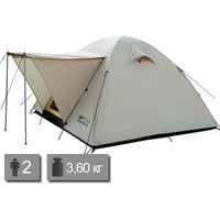 2-місний намет Tramp Wonder 2 (Sand): двошаровий, Кількість місць: 2, Колір: Sand/Black