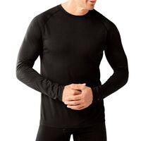 Термокофта чоловіча SmartWool Merino 150 Baselayer - SW000749 (001/Black), Колір виробника: Black, Розмір виробника: L
