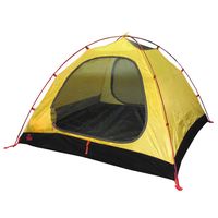 4-місний намет Tramp Mountain 4 V2 (Grey): двошаровий, з тамбуром, Кількість місць: 4, Колір: Grey/Red, зображення 3
