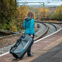 Дорожня сумка на колесах Lifeventure Expedition Duffle Wheeled (Black/Grey), 120 л, Об'єм: 120, Колір виробника: Black/Grey, зображення 10
