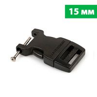 Пряжка Sea to Summit Field Repair Buckle (Side Release - 1 Pin), 15 мм, Тип: Side Release - 1 Pin, Ширина: 15