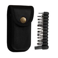 Мультитул з чохлом та бітами Ganzo G202 (Metal) - 25 функцій, Колір рукоятки: Metal, Колір інструментів: Metal, зображення 5