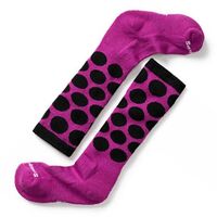Трекінгові шкарпетки дитячі SmartWool Wintersport All Over Dots - 01324 (044/Berry), Колір: 044/Berry, Розмір: M (EU 29-32)
