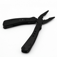 Мультитул з чохлом та бітами Ganzo G201 (Black) - 25 функцій, Колір рукоятки: Black, Колір інструментів: Black, зображення 3