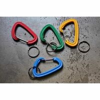 Карабін Black Diamond JiveWire L (Red), Тип розміру: L, Колір: Red, зображення 3