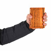 Термоковдра рятувальна Lifesystems Heatshield Thermal Blanket - Single (Orange), 210x150 см, Колір: Orange, Тип розміру: Single, зображення 7