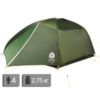 4-місний намет Sierra Designs Meteor 3000 4: двошаровий, Кількість місць: 4, Колір: Green
