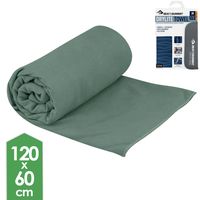 Швидкосохнучий рушник з мікрофібри з чохлом Sea to Summit DryLite Towel - L (Sage), 120x60 см, Тип розміру: L, Колір: Sage