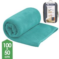 Швидкосохнучий рушник з мікрофібри з чохлом Sea to Summit Tek Towel - M (Baltic), 100x50 см, Тип розміру: M, Колір: Baltic
