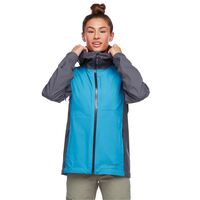 Штормівка жіноча Black Diamond Highline - 745001 (9143/Fjord Blue-Anthracite), Колір виробника: 9143/Fjord Blue/Anthracite, Розмір: S, зображення 2