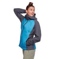 Штормівка жіноча Black Diamond Highline - 745001 (9143/Fjord Blue-Anthracite), Колір виробника: 9143/Fjord Blue/Anthracite, Розмір: S, зображення 3