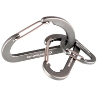 Набір карабінів Lifeventure Karabiners (Grey), 3 шт., Колір: Grey