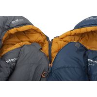 Зимовий туристичний спальник Pinguin Spirit CCS 195 (Blue) до -12&deg;C: з капюшоном, Максимальний зріст користувача: 195, Колір: Blue, Сторона застібки: ліва, зображення 3