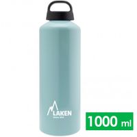 Пляшка для води Laken Classic Alu (Light Blue) на 1000 мл, алюміній, Об'єм: 1000, Колір виробника: Light Blue