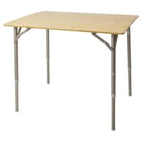Розкладний стіл з бамбуковою стільницею Bo-Camp Suffolk - 80x60x65 см