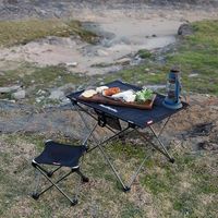Розкладний стіл Naturehike NH20JJ020, L (Black) - 75x55x52 см, Тип розміру: L, Колір: Black, зображення 4