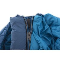 Демісезонний туристичний спальник Pinguin Comfort PFM 195 (Blue) до -7&deg;C: з капюшоном, Максимальний зріст користувача: 195, Колір: Blue, Сторона застібки: ліва, зображення 2