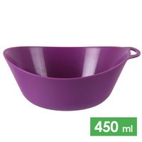 Туристична миска Lifeventure Ellipse (Purple) на 450 мл, харчовий пластик, Об'єм: 450, Колір виробника: Purple