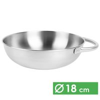 Туристична миска з ручкою Tatonka Bowl With Grip M, нержавіюча сталь