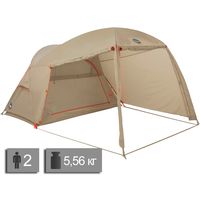 2-місний намет Big Agnes Wyoming Trail 2: двошаровий, з тамбуром, високий