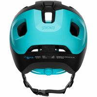 Велошолом POC Axion SPIN (Uranium Black/Kalkopyrit Blue Matt), Колір: Uranium Black/Kalkopyrit Blue Matt, Розмір: M-L/55-58, зображення 2
