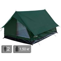 2-місний намет Totem Bluebird 2 V2: одношаровий