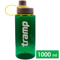 Спортивна пляшка для води з поїлкою та ситечком Tramp UTRC-288 (Green) на 1000 мл, тритан, Об'єм: 1000, Колір виробника: Green