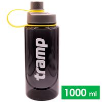 Спортивна пляшка для води з поїлкою та ситечком Tramp UTRC-288 (Grey) на 1000 мл, тритан, Об'єм: 1000, Колір виробника: Grey