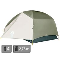 4-місний намет Sierra Designs Meteor 4: двошаровий, Кількість місць: 4, Колір: Olive/Desert