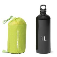 Надувний каремат Exped Ultra 1R - Mummy M: з мішком-насосом, Товщина: 7, Тип розміру: Mummy M, Колір виробника: Lichen, зображення 4